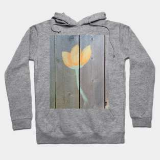 Flower on Fence Hoodie